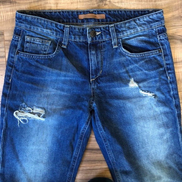 Joe's Jeans Blue Easy High Water Jeans 25 - Picture 3 of 11